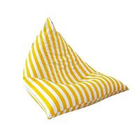 QWWQYDY Housse Pouf Chaise Housse De Pouf Imperméable for Extérieur, Idéale for La Piscine, La Plage, Le Cinéma【Pas De Remplissage! Vous n'avez Pas Besoin D'acheter De Remplissage Vous-même!】(Yellow)