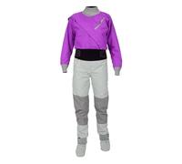 QWWQYDY Kayak Dry Suit Combinaison étanche en latex for femme, for le kayak, le surf, le rafting, la plongée, les sports et les loisirs, 3 couches(PURPLE,M)