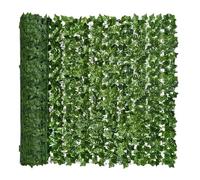 QWWQYDY Lierre Artificiel Haie de Lierre Artificielle, Feuilles Vertes, Panneaux clôture, Brise-Vue for la Maison, l'extérieur, Le Jardin, Balcon, décoration 1 x 3 m