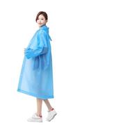 QWWQYDY Poncho De Pluie Imperméable 2 pièces/1 pièce Adulte Hommes Femmes Enfants Veste imperméable Portable Accessoires for la Maison résistant au Vent et à l'eau(Blue,2 PCs)