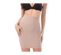 QWWQYDY Seamless Tummy Tuck Hip Dress Fajas Tummy Control Jupe Gainante sans Coutures for Le Corps(Beige,M)