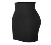 QWWQYDY Seamless Tummy Tuck Hip Dress Slip Gainant for Femme, sous-vêtement intégré, Culotte Gainante, Effet Gainant ...(Black,M)