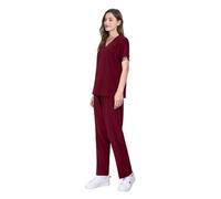 QWWQYDY Vêtements Médicals Blouses chirurgicales d'été fines for médecins et infirmières, vêtements de travail élastiques à séchage rapide(Color9,XX-Large)