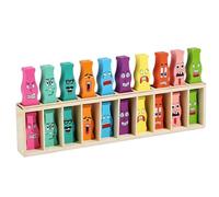 QWYEIQ Jeu de défi Flip de bouteille, jeu d'appariement de bouteilles, action de correspondance des couleurs, améliore la pensée logique et les compétences de raisonnement Jouet de tri interactif pour