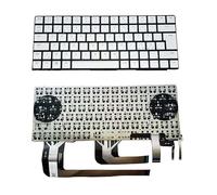 QWZOZST Clavier pour Razer Blade 15 RZ09-0288, Non Compatible avec Le modèle R109-0301, Blanc Britannique