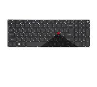 QWZOZST Clavier d'ordinateur Portable pour Acer pour Aspire E5-573 573T 573TG 573G 722 E15 582P 507H 56AV 54G6 F5-572 (RU Original Backlit)