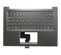 QWZOZST Clavier d'ordinateur Portable Russe/américain/Espagnol pour Le Couvercle supérieur du Repose-Poignets pour Lenovo IdeaPad 3-14 3-14ADA05 3-14ARE05 14IML05 14IIL05 14ITL05(Black US)