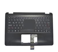 QWZOZST Coque supérieure pour Clavier Latin Espagnol TP301 UI/ES pour ASUS VivoBook TP301U TP301UJ TP301UA-DW006T 90NB0AL1 R30620 R30680(Latin with Speaker)