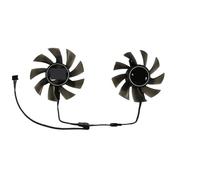 QWZOZST Lot de 2 Ventilateurs Carte Graphique FD8015U12D 75 mm, Refroidisseur VGA, pour Palit WinFast GTX 1650 GTX1650 Super GP OC