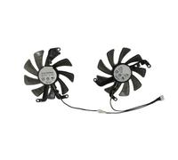QWZOZST Lot de 2 Ventilateurs Carte Graphique TH9215S2H-PAA01 FY09015M12LPA, pour PNY RTX 3060Ti 8 Go XLR8 pour Jeux vidéo, 3060 Ti Uprising(1 Plug FY09015M12LPA)
