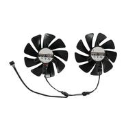 QWZOZST Lot de 2 Ventilateurs Refroidissement pour Carte Graphique Radeon Powercolor RX 6600 XT et RX6600XT, 95 mm, FD10015M12D, pour Red Devil FD10015H12S