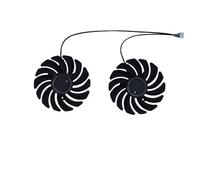 QWZOZST Ventilateur de Carte Graphique, PLD09210B12HH, pour MSI RTX3080Ti RTX3070Ti RTX3060Ti pour Ventus 3X, pour RTX 3060 3070 3080 pour OC(2 PCS)