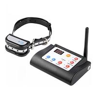 QXbecky 1pc clôture pour Chien sans Fil clôture électronique pour Animaux de Compagnie étanche avec Fonction de Son et de Choc 2 en 1 Collier d'entraînement de clôture pour Chien électrique