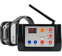 Rocita Clôture pour Chien sans Fil 2 en 1 avec Collier de Dressage Système de clôture électrique pour Animaux de Compagnie Rechargeable Convient pour l'intérieur et l'extérieur Convientpour1chien