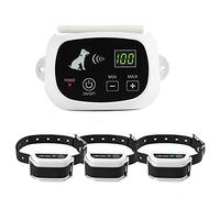 QXbecky Système à Distance de clôture pour Chien sans Fil KD-661 Gros Chiens Dispositif de clôture électronique Collier de Dressage pour Animaux de Compagnie étanche Choc électrique réglable 1with3