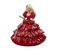 QXC4181 Happy Holidays Barbie 1st in series 1996 Hallmark Club Barbie by Hallmark