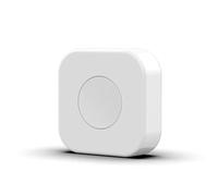 Qxckyag Bouton Zigbee Commutateur Scène Intelligent Simple DoubleClic | sans installation, peut être accroché au mur ou posé sur table, commande et contrôle universel via Zigbee