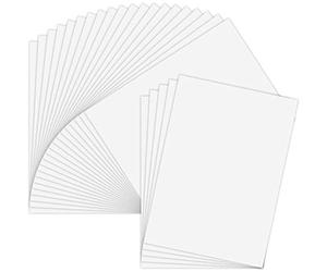 Qxckyag Papier Autocollant Vinyle Imprimable Auto-Adhésif Compatibilité Jet | Compatibilité étendue : compatible avec la plupart des imprimantes jet d'encre, absorbe l'encre et donne nettes.