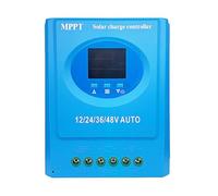 Qxckyag Solar Charge Controller MPPT 150A 12V-48V, LCD Readout Display | Built-in Dual USB ports allow direct charging of smartphones and tablets from the controller, anywhere, anytime.