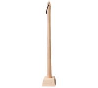 Qxdgoal Chausse-Pieds Chausse Pied Long Bois Chausse-Pied Japonais en Bois De Hêtre, Cuillère À Chaussures en Noyer Noir Durable, Shoe Helper avec Base Stable, Différentes Tailles