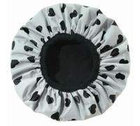 QXDZSW Bonnet de douche en tissu éponge doublé extérieur réutilisable triple couche imperméable Grand bonnet de bain pour tous les cheveux Bonnet de douche d'hôtel