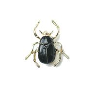 QXDZSW Jolie broche insecte créative sept étoiles coccinelle scarabée broche chemise manteau manteau broche dessin animé, Métal