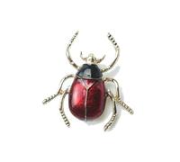 QXDZSW Jolie broche insecte créative sept étoiles coccinelle scarabée broche chemise manteau manteau broche dessin animé, Métal