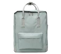 QXDZSW Sac à dos d'ordinateur sac d'école étudiant simple mode bagage à main léger grand, Cendres de brouillard, 16"