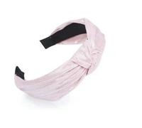 QXDZSW Serre-tête noué avec ruban solide et doré pour femmes et filles Bordeaux Large Noir Accessoires pour cheveux