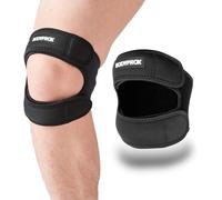 Qxer-Genouillère À Double Sangle De Soutien Réglable En Néoprène, Idéale Pour Soulager La Douleur Et L'arthrite Du Genou, Pour Courir, Sauter, La Récupération D'une Blessure Au Tennis, Taille S/M