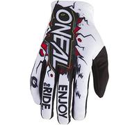 Qxer-Oneal Matrix Glove Villain White Protections Mx Motocross