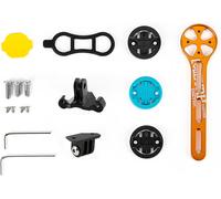 Qxer-Support Ordinateur De Vélo Intégré Pour Vélo De Route, Pour Garmin Edge, Wahoo Elemnt, Bryton, Xoss G/G+, Igp-Sport Magene Gps Ordinateur De Vélo, Également Compatible Avec Les Caméras Garmin