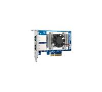 QXG-10G2T - Adaptateur réseau - PCIe 3.0 x4 profil bas - 100M/1G/2.5G/5G/10 Gigabit Ethernet x 2 - pour QNAP QGD-1600