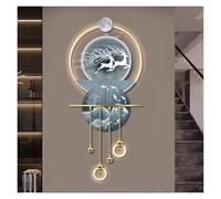 Qxgylz Décoration Murale 3D avec Éclairage LED, Peinture Suspendue Décorative De Porche, Art Murale 3D avec Éclairage LED, Lampe Décorative Suspendue Entrée, Couloir(C,130x60cm/51.2x23.6in)