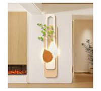 Qxgylz Décoration Murale 3D avec LED, Fresque Murale Suspendue, Art Murale 3D avec Éclairage LED, Peinture Créative, Sculpture Murale Lumineuse, Peinture LED Entrée, Couloir(C,30x120cm/11.8x47.2in)