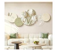 Qxgylz Décoration Murale 3D avec Lumière LED, Peinture Décorative en Relief, Tableau Lumineux, Panneau Lumineux 3D avec Éclairage D'ambiance, for La Maison, Le Salon, Le Bureau(A,L133xW54cm)