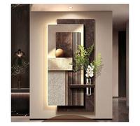 Qxgylz Décoration Murale Lumineuse 3D en Relief, Peinture Décorative en Relief, Tableau Décoratif, Panneau Lumineux avec Éclairage D'ambiance, Peinture LED Entrée, Couloir(D,120x60cm/47.2x23.6in)