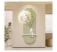 Qxgylz Décoration Murale Lumineuse 3D en Relief, Peinture Sculptures Décorative, Tableau Décoratif 3D avec Éclairage LED, pour La Maison Et Le Bureau(C,100x50cm/39.4x19.7in)