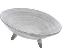 QXHSSM Plateau de Service à Fruits en céramique, Plat à collation sur Pied, Assiette à Fruits for Desserts secs, Design Moderne et élégant for Banquet et Cuisine