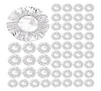 Qxiao Lot de 5/10/50 couvercles isolants réutilisables en feuille d'aluminium pour cuisine, reproductibles, film d'isolation élastique pour la cuisine