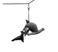 Qxiao Porte-clés requin marteau, articulations mobiles 3D, porte-clés requin marteau, cadeau créatif pour homme et femme, décoration de bureau, pour sac à main, sac à dos, sacs à main, accessoires,