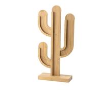 Qxiao Support de dosettes de café en bois en forme de cactus - Présentoir de capsules de café de grande capacité pour la maison, la cuisine, le bureau, le bar, le comptoir - Accessoires de décoration