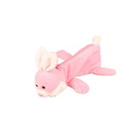 Qxiao Trousse à crayons en peluche en forme d'animal de dessin animé Lion Tigre Crocodile Hippopotame avec fermeture éclair 3D Pochette à crayons en peluche mignonne Organisateur de papeterie