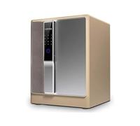 Qxmiguel Coffre Fort Coffre-Fort en Acier avec Clavier numérique et Lecteur d'empreintes digitales for Le Stockage d'argent, de Documents et de Bijoux à la Maison ou au Bureau. Coffre - Fort