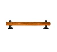Qxmiguel Staircase Handrail Rail Stair for Indoor Solid Wood Brackets for Exterior External Stair Railing Corridor Attic Support Rod(150cm)