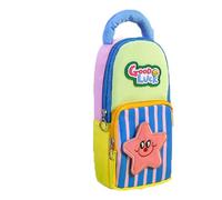 Qxmiguel Trousse Trousse à Crayons 3D avec poignées Compatible with Filles Fournitures de Papeterie(Color10)