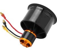 QXMOTOR 50 mm EDF 12 pales Ventilateur dévié avec QF26115000KV 34S moteur brushless pour avion RC (CW)