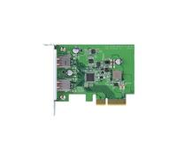 QXP-10G2U3A - Adaptateur USB - PCIe 2.0 x2 profil bas - USB 3.2 Gen 2 x 2 - pour QNAP QGD-1600, TS-1232, 1277, 253, 453, 473, 853, 877, 977,