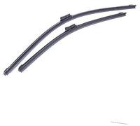 Qxryzp Balais d'essuie-glace, for Citroën, Jumper/Relais 2007 2008 2009 2010 2011-2013 Accessoires automobiles en caoutchouc souple Ensemble de balais d'essuie-glace avant(BLACK Left Hand Drive)