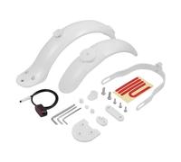 Qxryzp Coussinet de rehaussement Garde-Boue modifié/Support/feu arrière/Capuchon en Caoutchouc, for Xiaomi, Kits Roue arrière Scooter électrique M365 Pro 1S Garde-Boue arrière pour Skateboard(White)